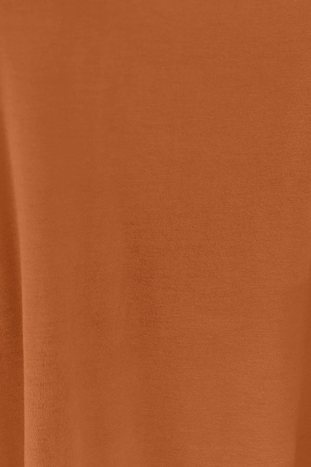 Basic Bae lace-trim cami fabric close-up, caramel brown