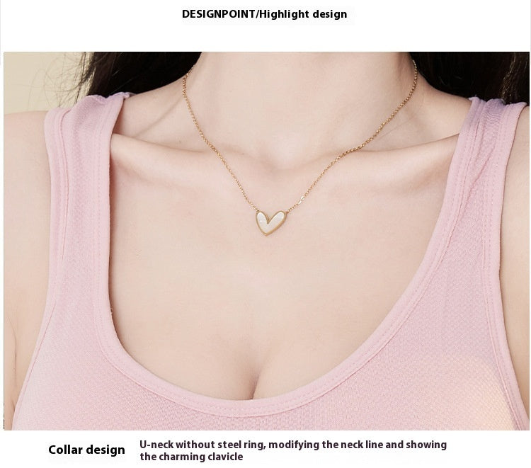 Blush pink sports bra vest with U-neck collar opening and smooth neckline
