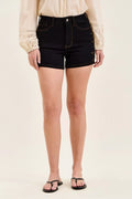 Judy Blue High-waist schwarze Jeansshorts mit Sternen Nieten
