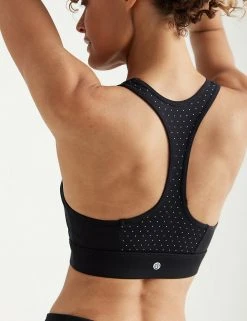 Dharma Bums Sportswear Polka Dot Non Wired Sports Bra -Lingerie Sales Shop SD 01 T83 9614 Y4 X EC 2