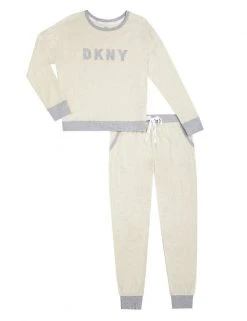 DKNY Pyjamas Cotton Rich Embroidered Pyjama Set 31 DKNY Pyjamas Cotton Rich Embroidered Pyjama Set -Lingerie Sales Shop SD 05 T13 2423 L0 X EC 90