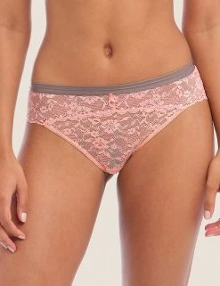Freya Offbeat Floral Lace Bikini Knickers