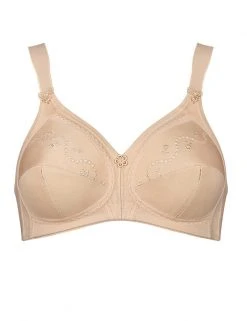 TRIUMPH Lingerie Doreen Non Wired Total Support Bra With Cotton C-G -Lingerie Sales Shop SD 10 T13 1501 L0 X EC 90