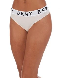 DKNY Knickers Cotton Blend Thong -Lingerie Sales Shop SD 10 T13 2413 A0 X EC 0