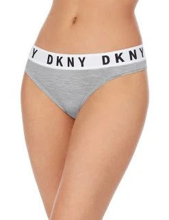 DKNY Knickers Cotton Blend Thong -Lingerie Sales Shop SD 10 T13 2413 T0 X EC 1