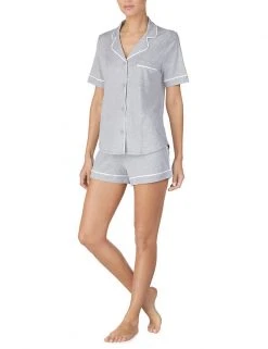 DKNY Pyjamas Cotton Rich Shortie Pyjama Set -Lingerie Sales Shop SD 10 T13 2421 T0 X EC 0