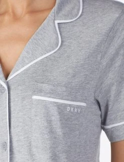 DKNY Pyjamas Cotton Rich Shortie Pyjama Set -Lingerie Sales Shop SD 10 T13 2421 T0 X EC 3