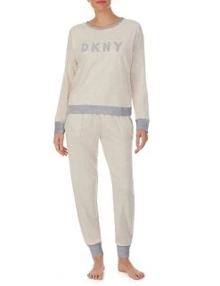 DKNY Pyjamas Cotton Rich Embroidered Pyjama Set 30 DKNY Pyjamas Cotton Rich Embroidered Pyjama Set -Lingerie Sales Shop SD 10 T13 2423 L0 X EC 0