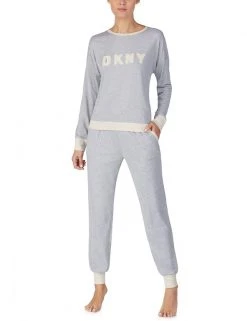 DKNY Pyjamas Cotton Rich Embroidered Pyjama Set 26 DKNY Pyjamas Cotton Rich Embroidered Pyjama Set -Lingerie Sales Shop SD 10 T13 2423 T0 X EC 0