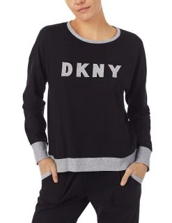 DKNY Pyjamas Cotton Rich Embroidered Pyjama Set 24 DKNY Pyjamas Cotton Rich Embroidered Pyjama Set -Lingerie Sales Shop SD 10 T13 2423 Y0 X EC 2
