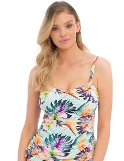 Fantasie Swimwear Paradiso Printed Wired Tankini Top 12 Fantasie Swimwear Paradiso Printed Wired Tankini Top -Lingerie Sales Shop SD 10 T13 2612 E4 X EC 4