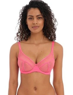 Freya Lingerie Snapshot Mesh Wired Plunge Bra C-G