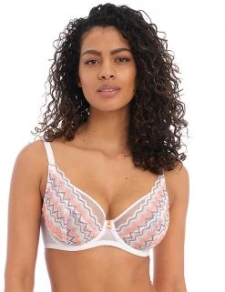 Freya Lingerie Festival High Apex Wired Plunge Bra D-H