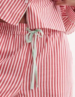 Nobody's Child Pyjamas Pure Cotton Striped Pyjama Set -Lingerie Sales Shop SD 10 T82 4812 B4 X EC 4