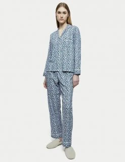 Jigsaw Cotton Modal Floral Pyjamas